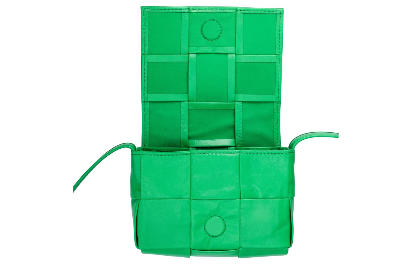 Bottega Veneta Intreccio Mini Parrot Green