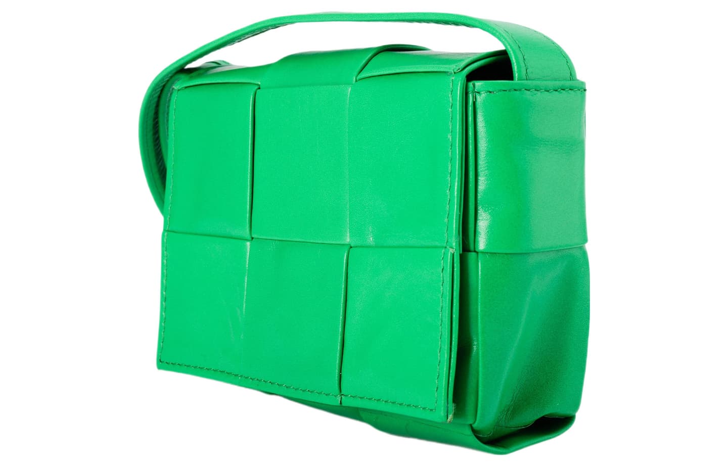 Bottega Veneta Intreccio Mini Parrot Green