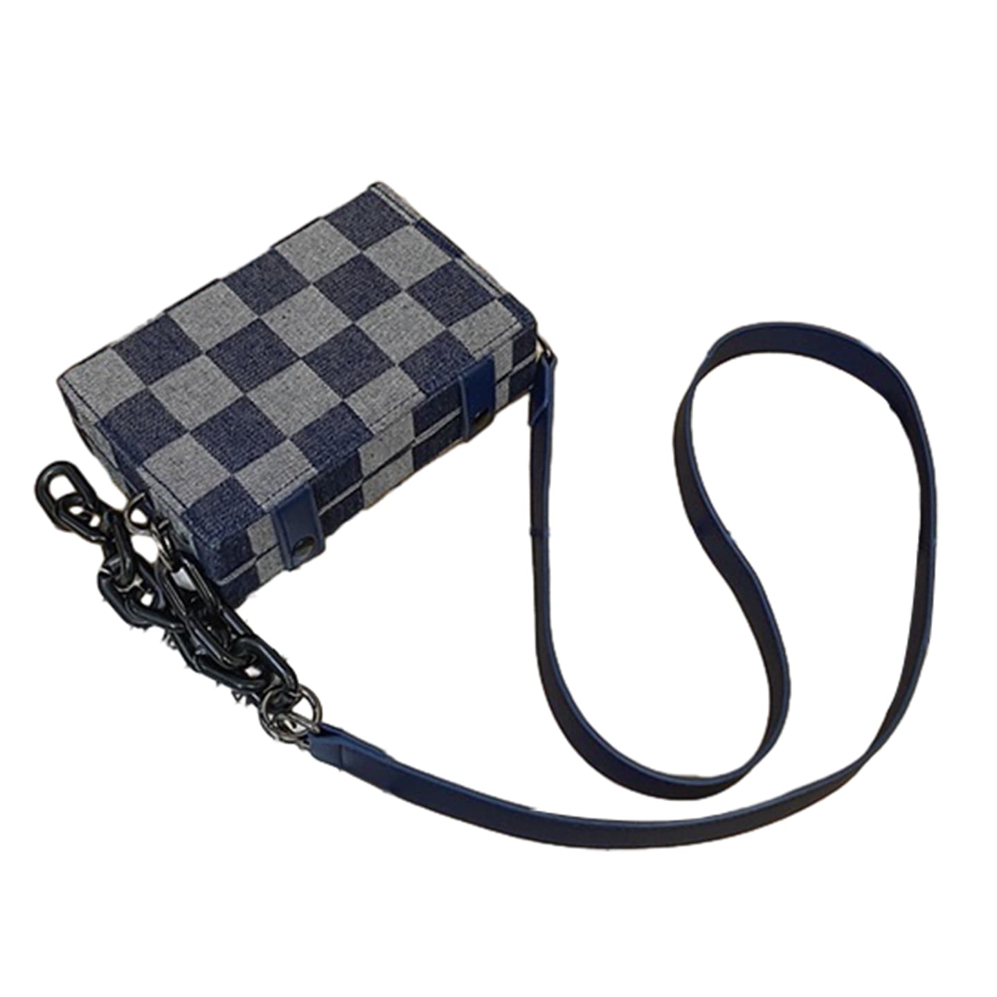 Slazenger Denim Checkerboard Shoulder Bag