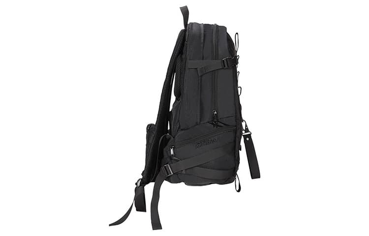 Mizuno Logo Nylon Backpack Black