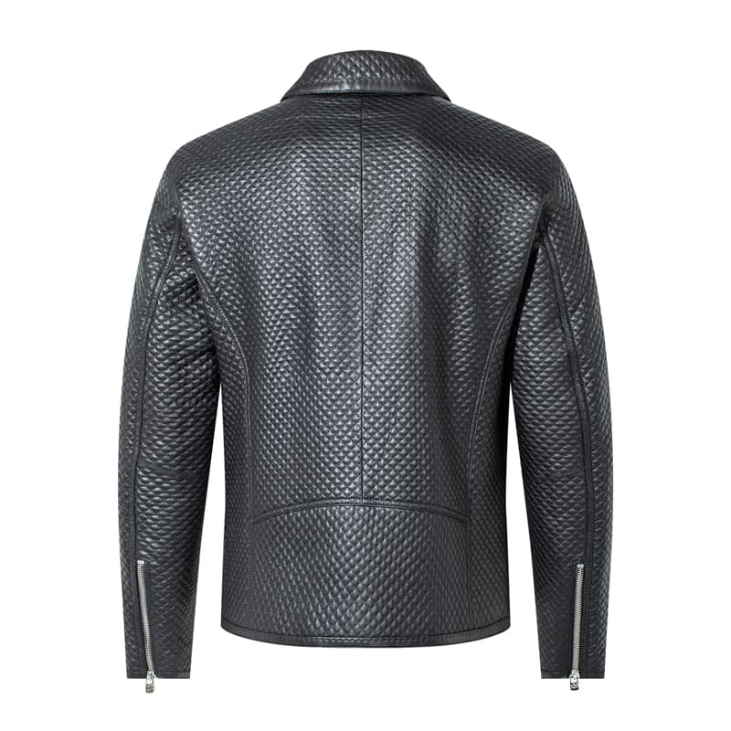 Andrew Mackenzie Biker Jacket Black