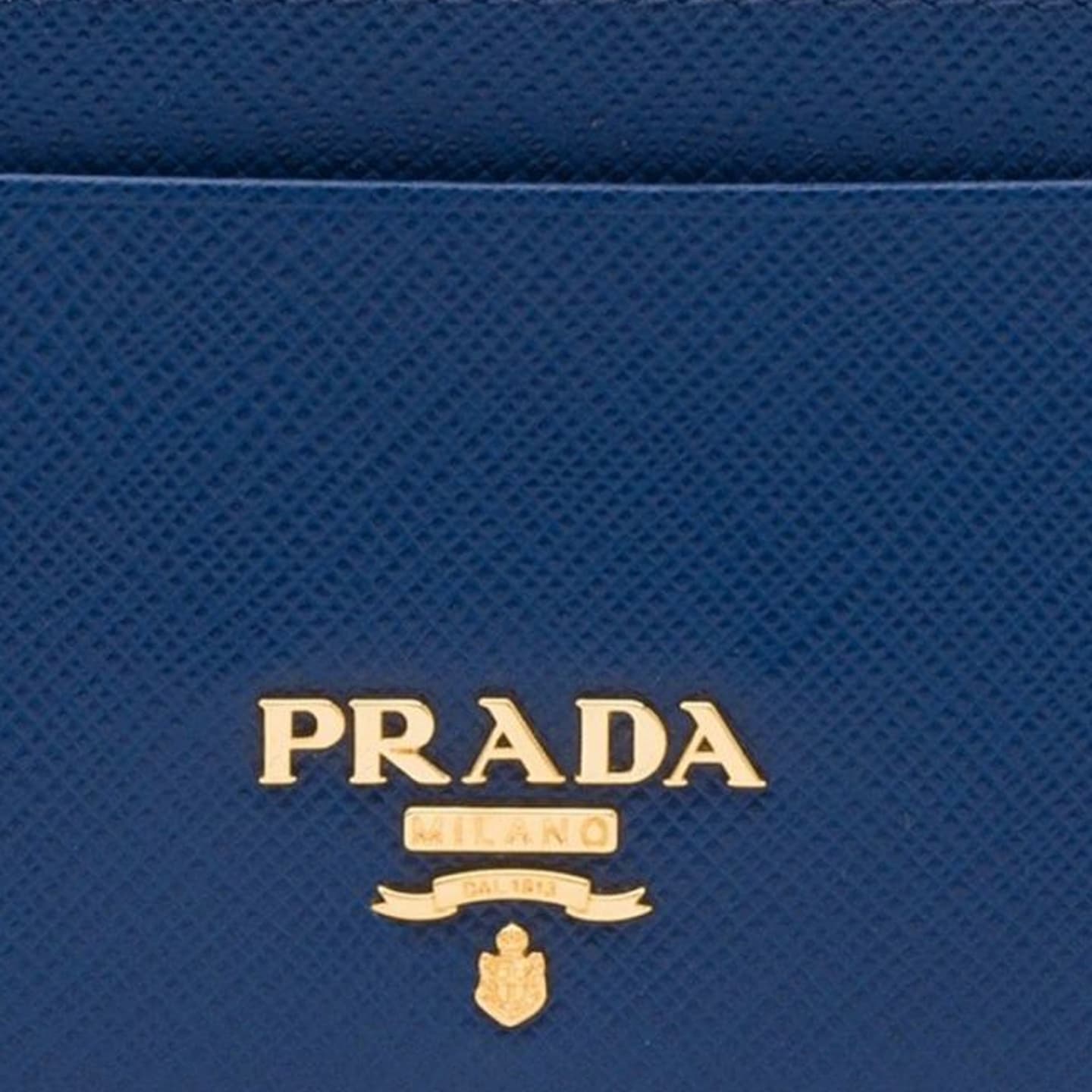 Prada Card Holder Blue
