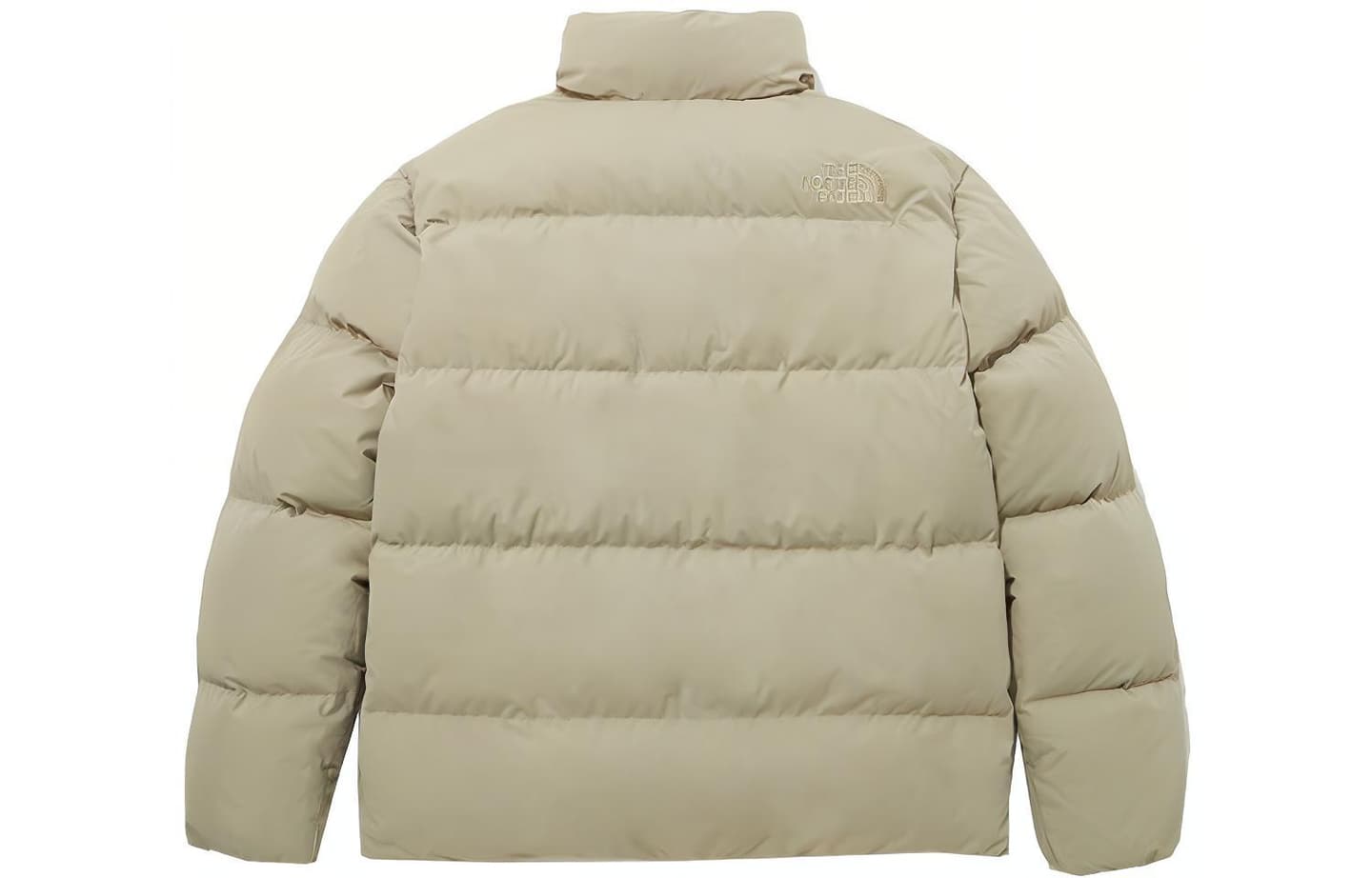 The North Face Logo Embroidered Jacket Khaki