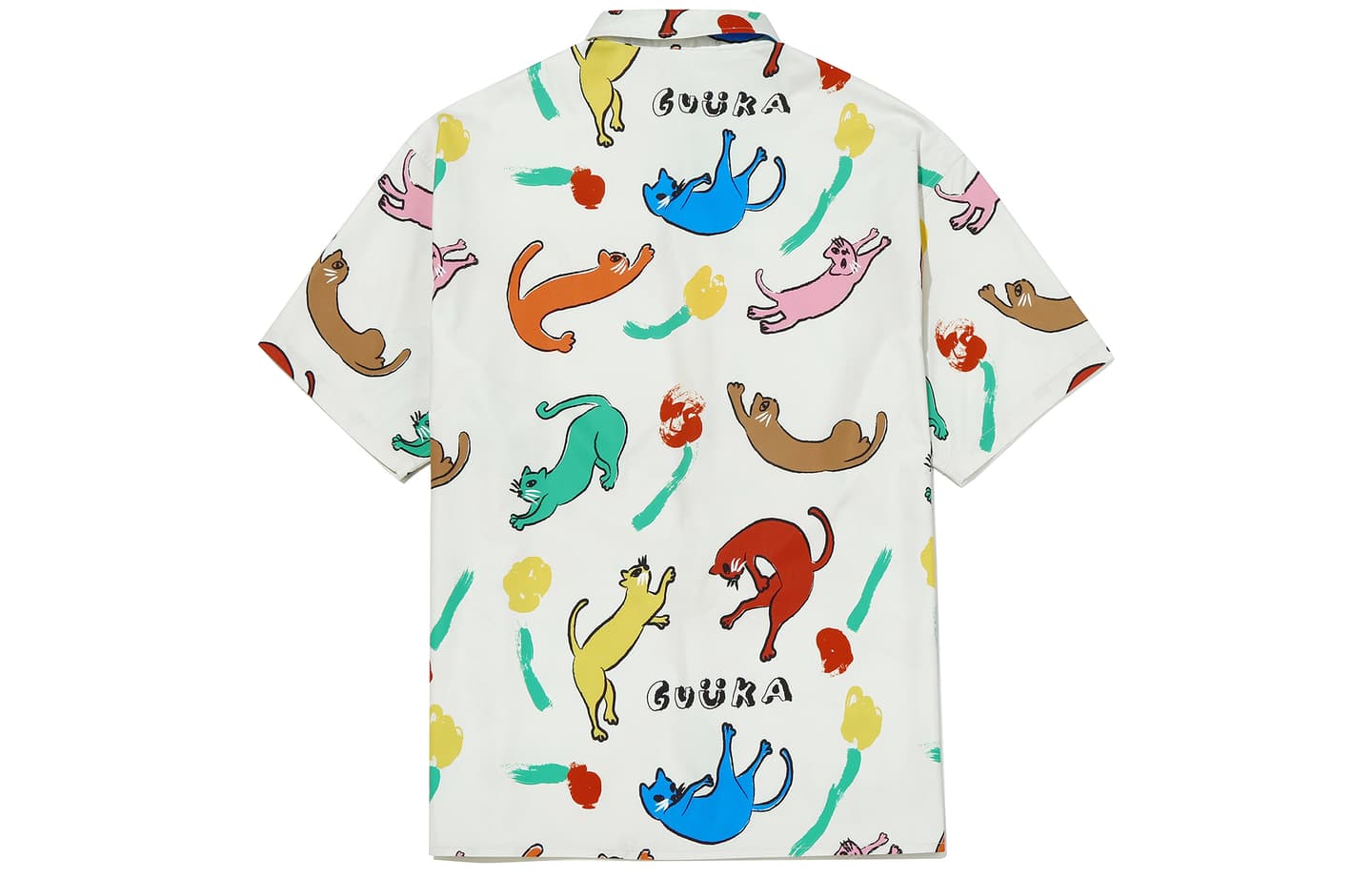 Guuka Hawaiian Shirt White