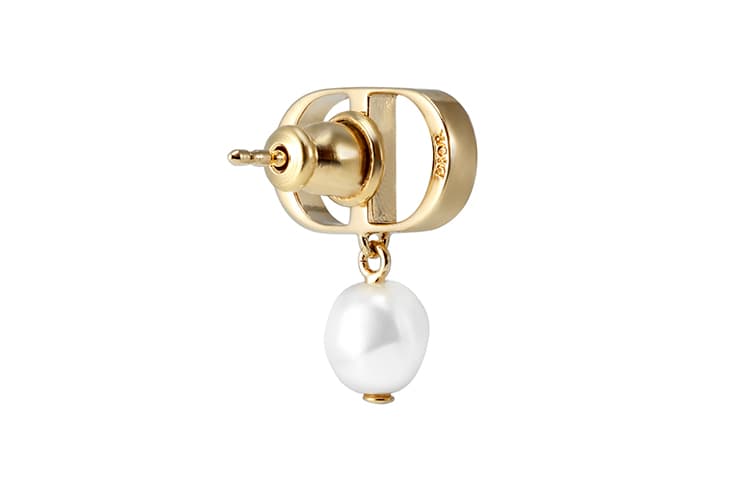 DIOR PETIT CD Metal Earrings Gold