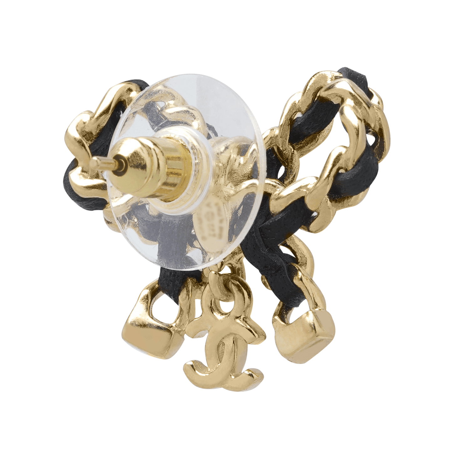 CHANEL Classic Logo Earrings