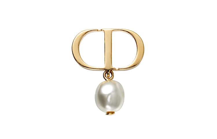 DIOR PETIT CD Metal Earrings Gold