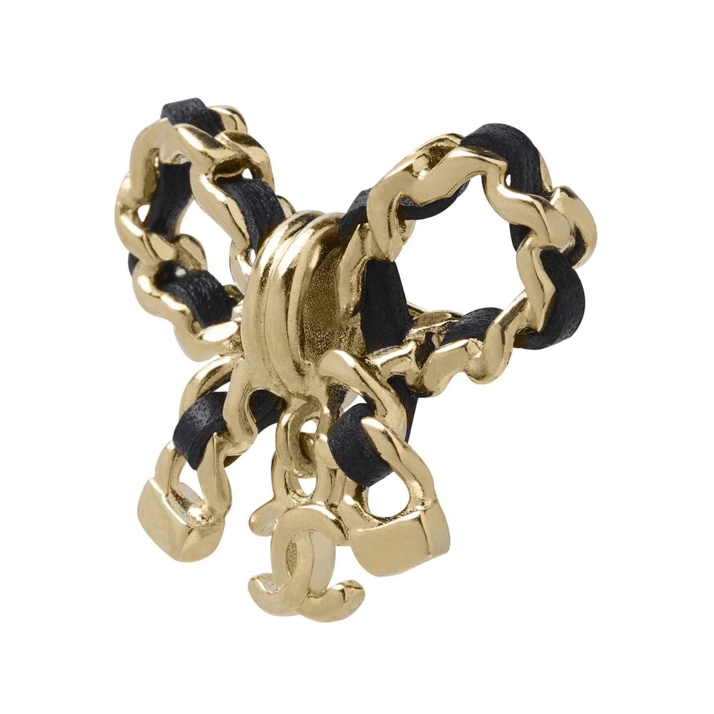 CHANEL Classic Logo Earrings