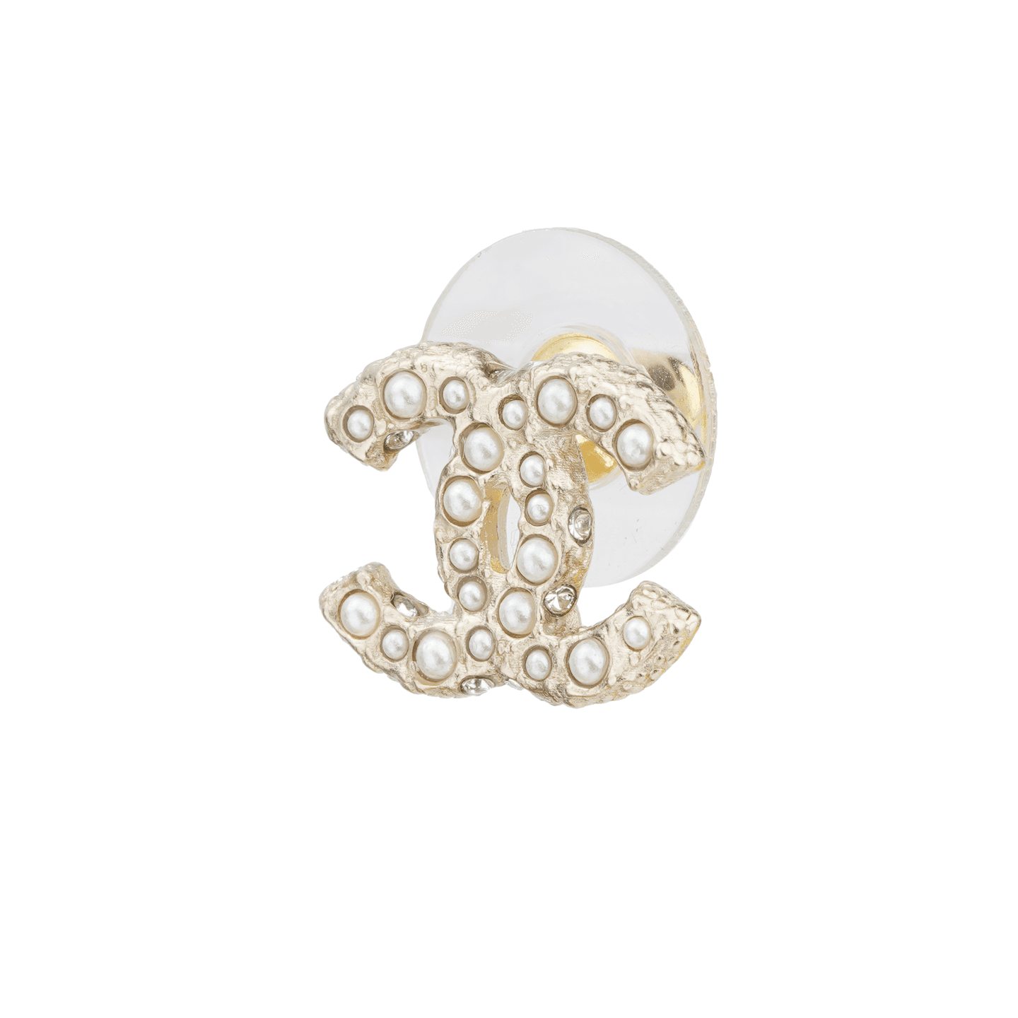 Chanel Pearl Double C Earrings
