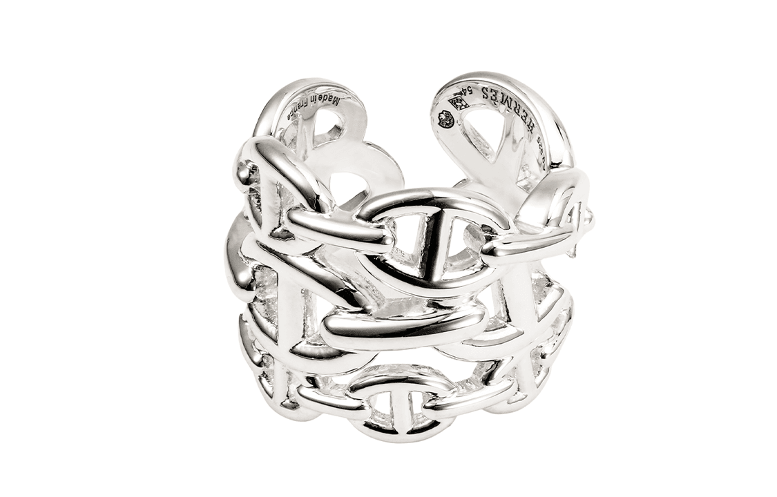 Hermes 925 Silver Ring