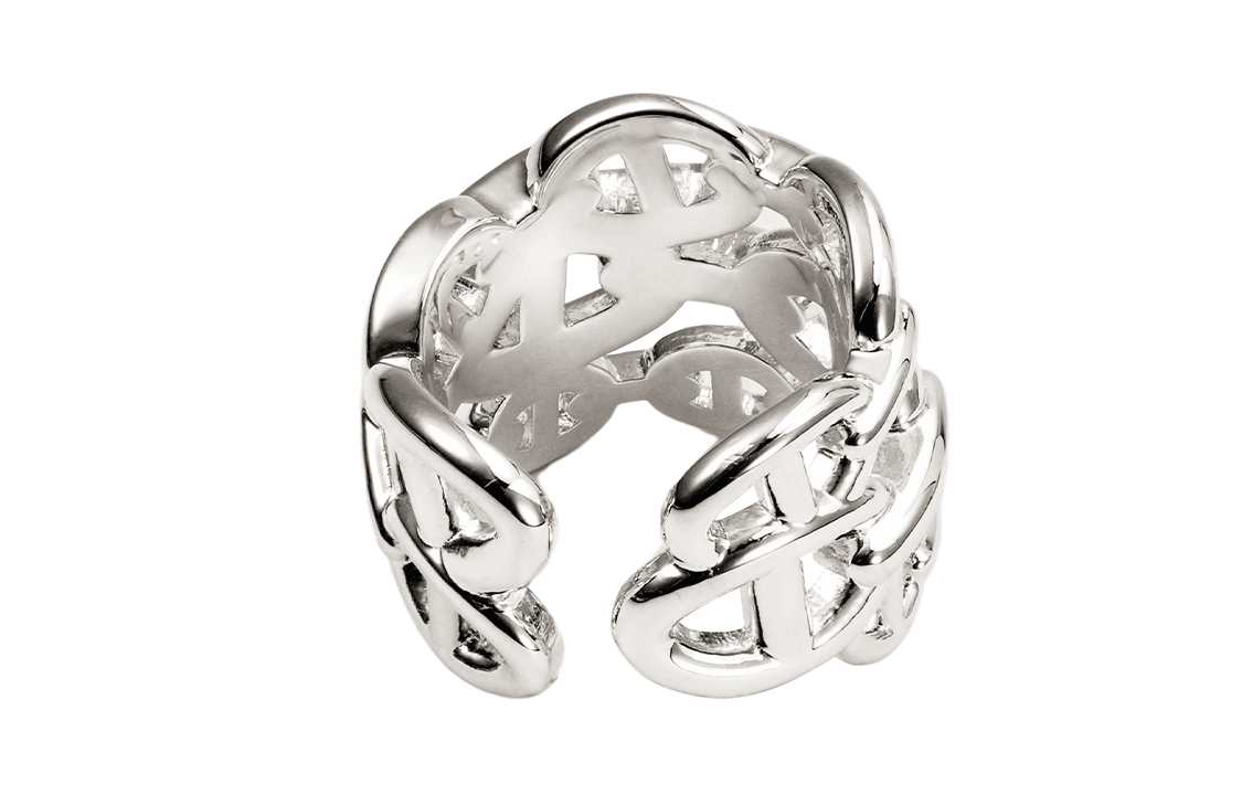 Hermes 925 Silver Ring