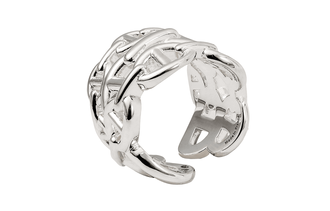 Hermes 925 Silver Ring