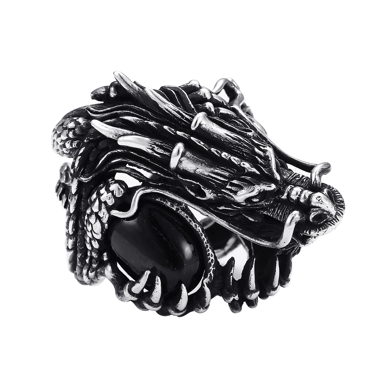 Yamagata Dragon Hollow Ring S925 Silver