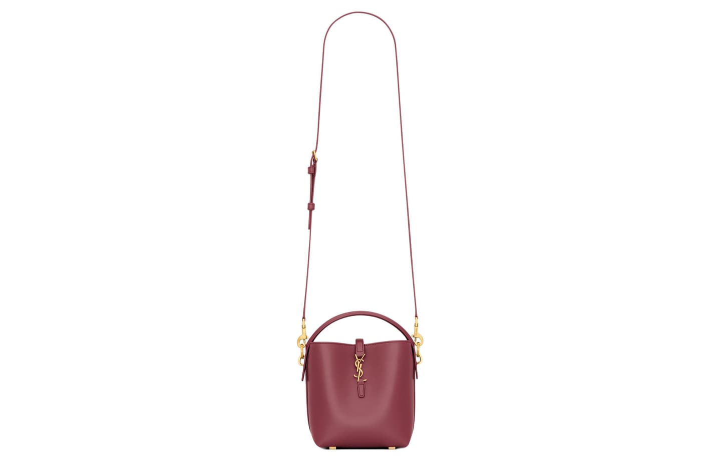 SAINT LAURENT Cassandre Mini Bucket Bag