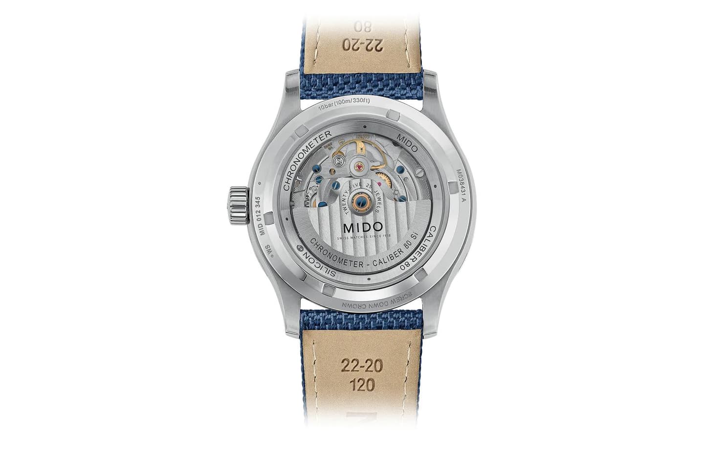 MIDO 100 42mm M038.431.17.041.00