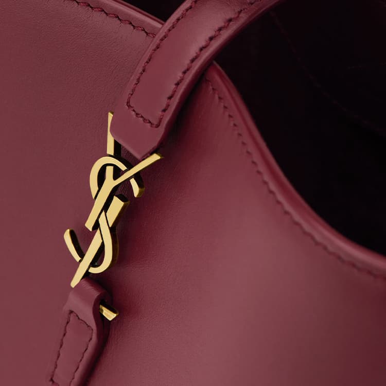 SAINT LAURENT Cassandre Mini Bucket Bag