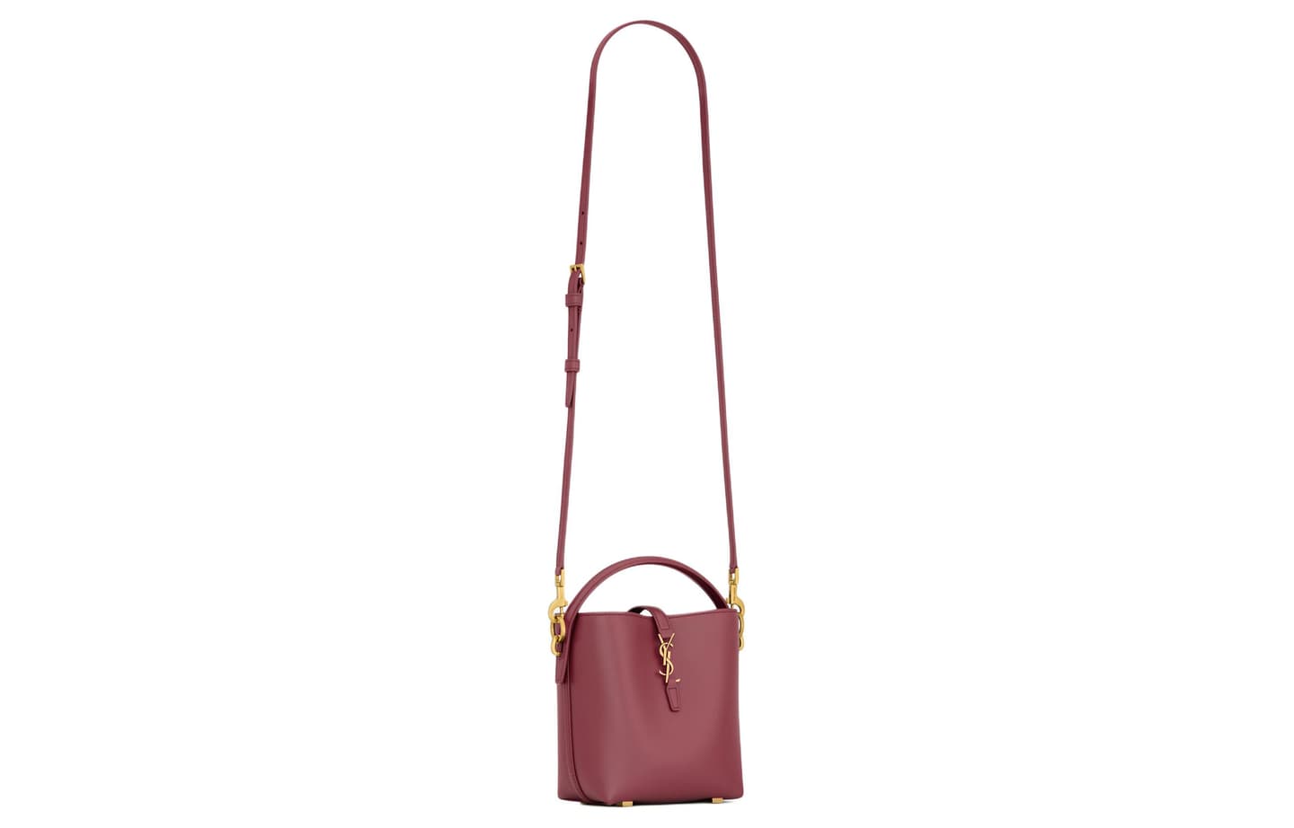 SAINT LAURENT Cassandre Mini Bucket Bag