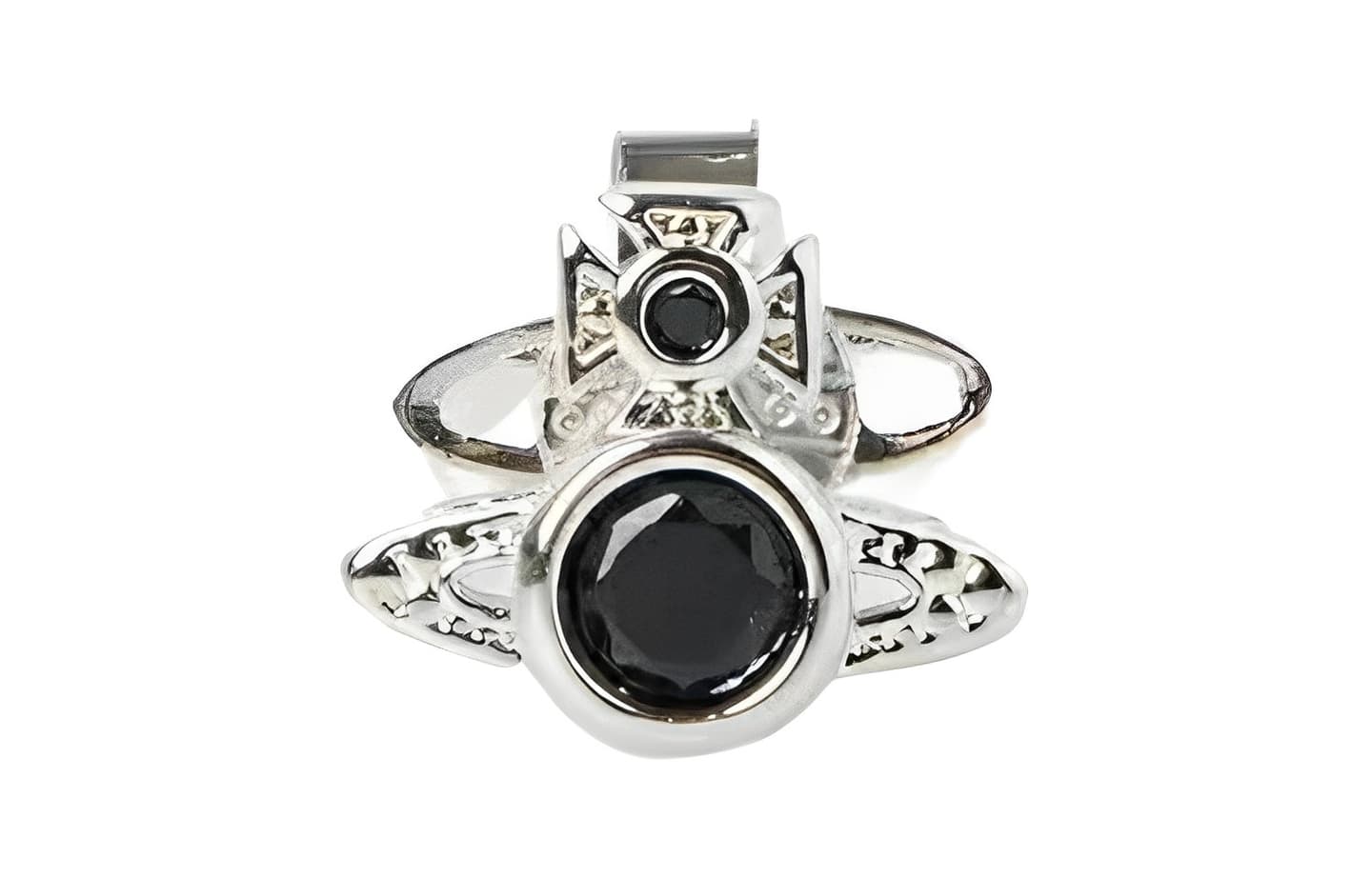 Vivienne Westwood London Orb Silver Earring