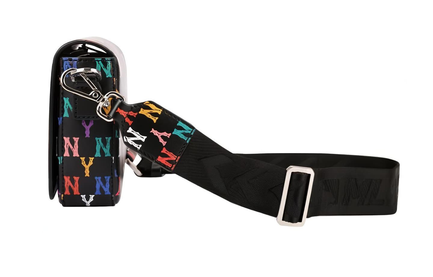MLB Monogram NY Yankees Rainbow Graffiti Black