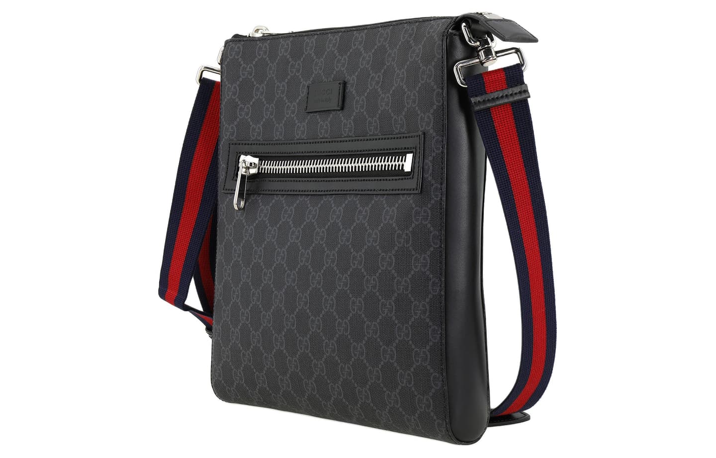 Gucci Logo Canvas Messenger Bag