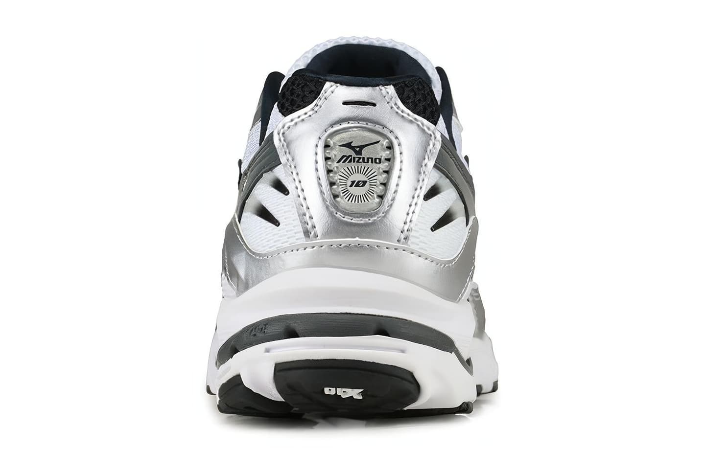 Mizuno Wave Rider 10 White Silver