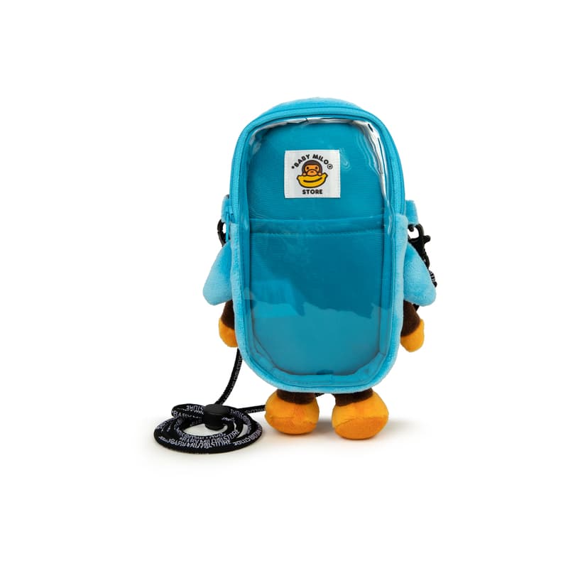 Aape SS24 Blue Crossbody Phone Bag
