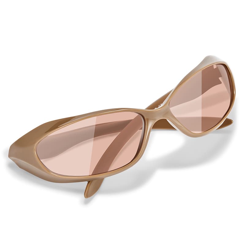 MUYKUY Y2K Cyberpunk Sunglasses
