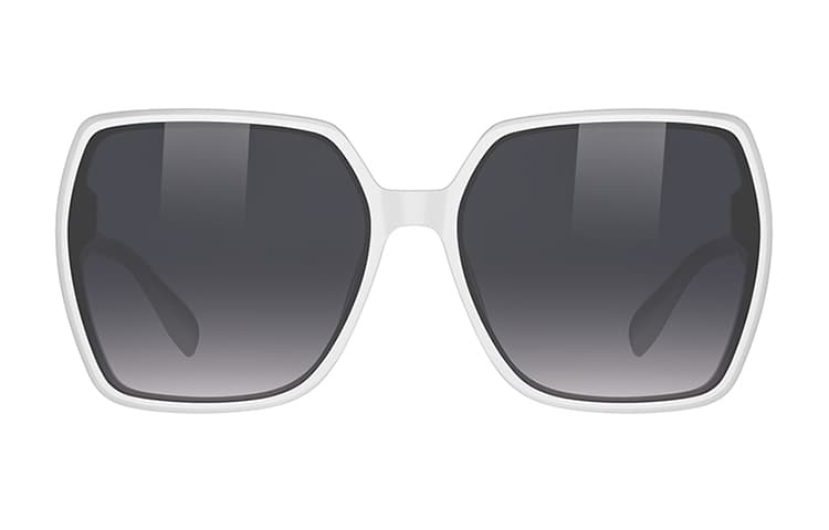 Helen Keller Square Sunglasses