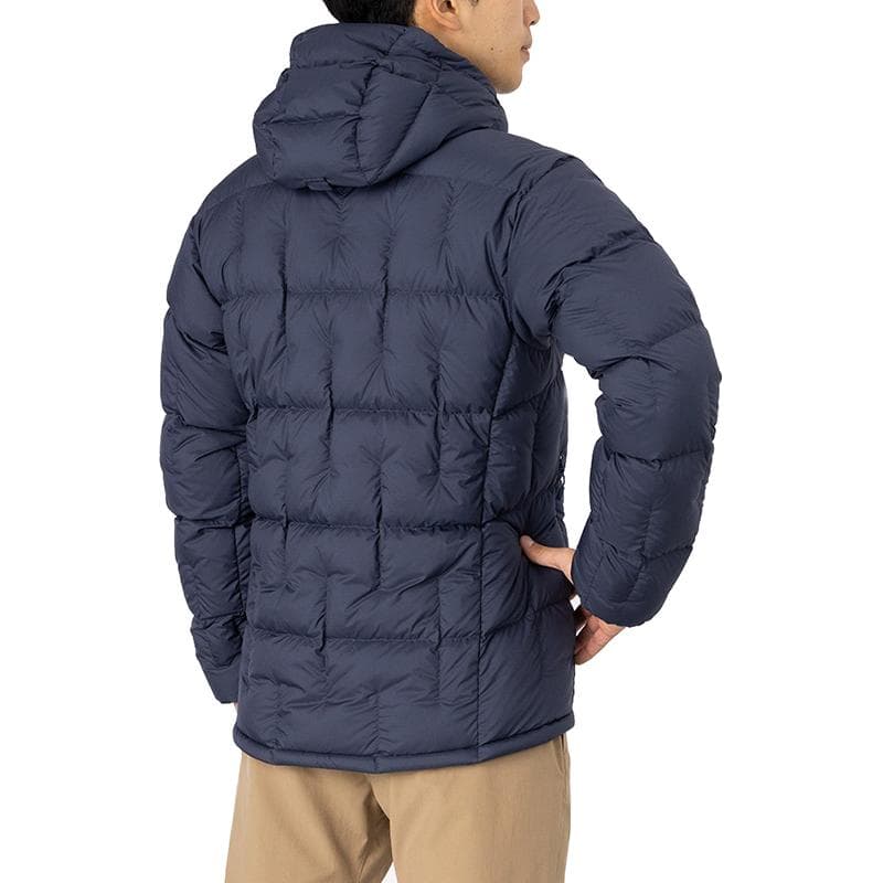 MONTBELL Letter Print Hoodie Down Jacket