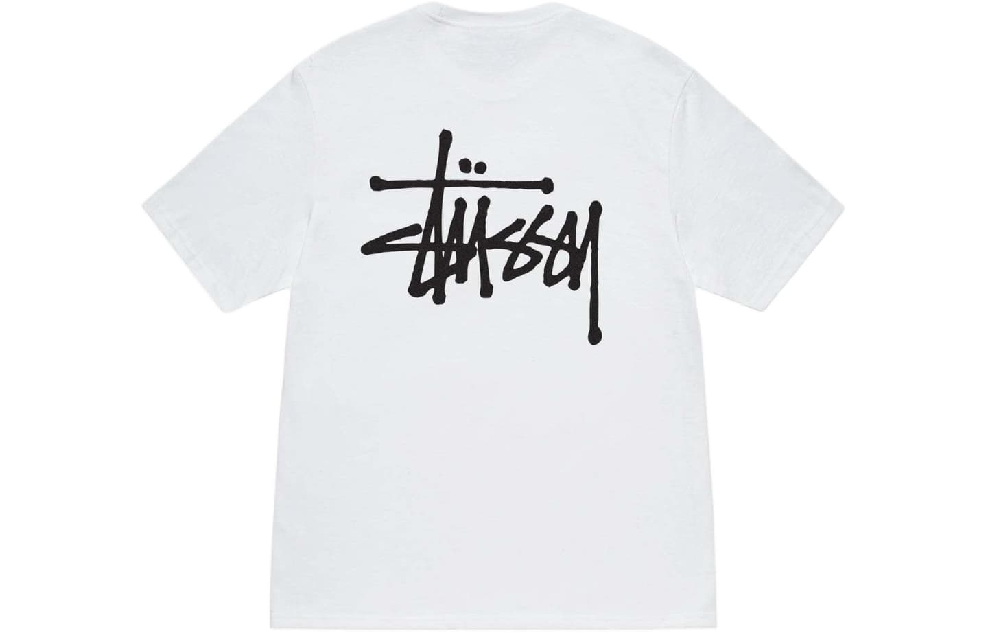 Stussy Ribbed Lettering T-Shirt