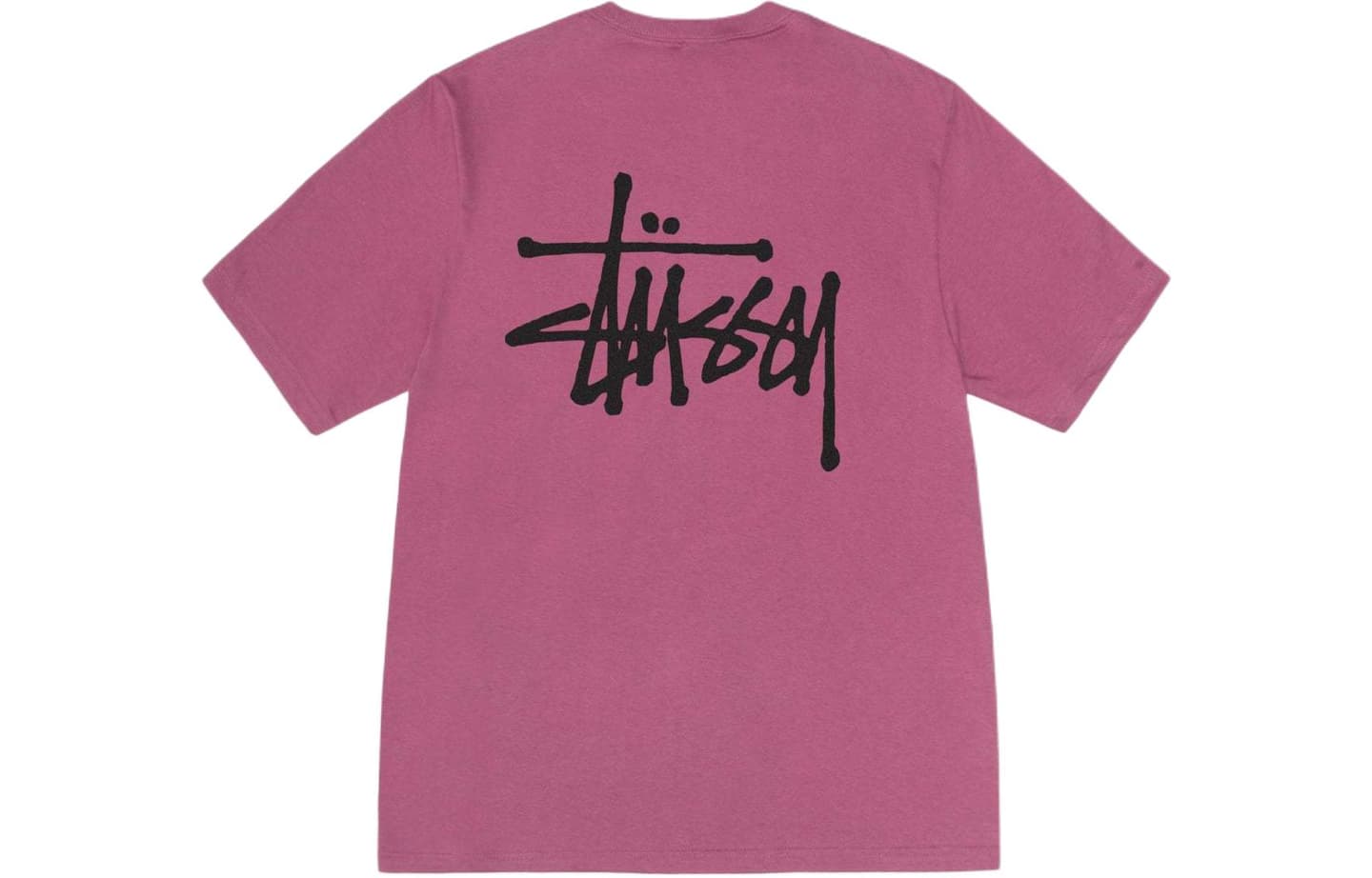 Stussy Ribbed Lettering T-Shirt
