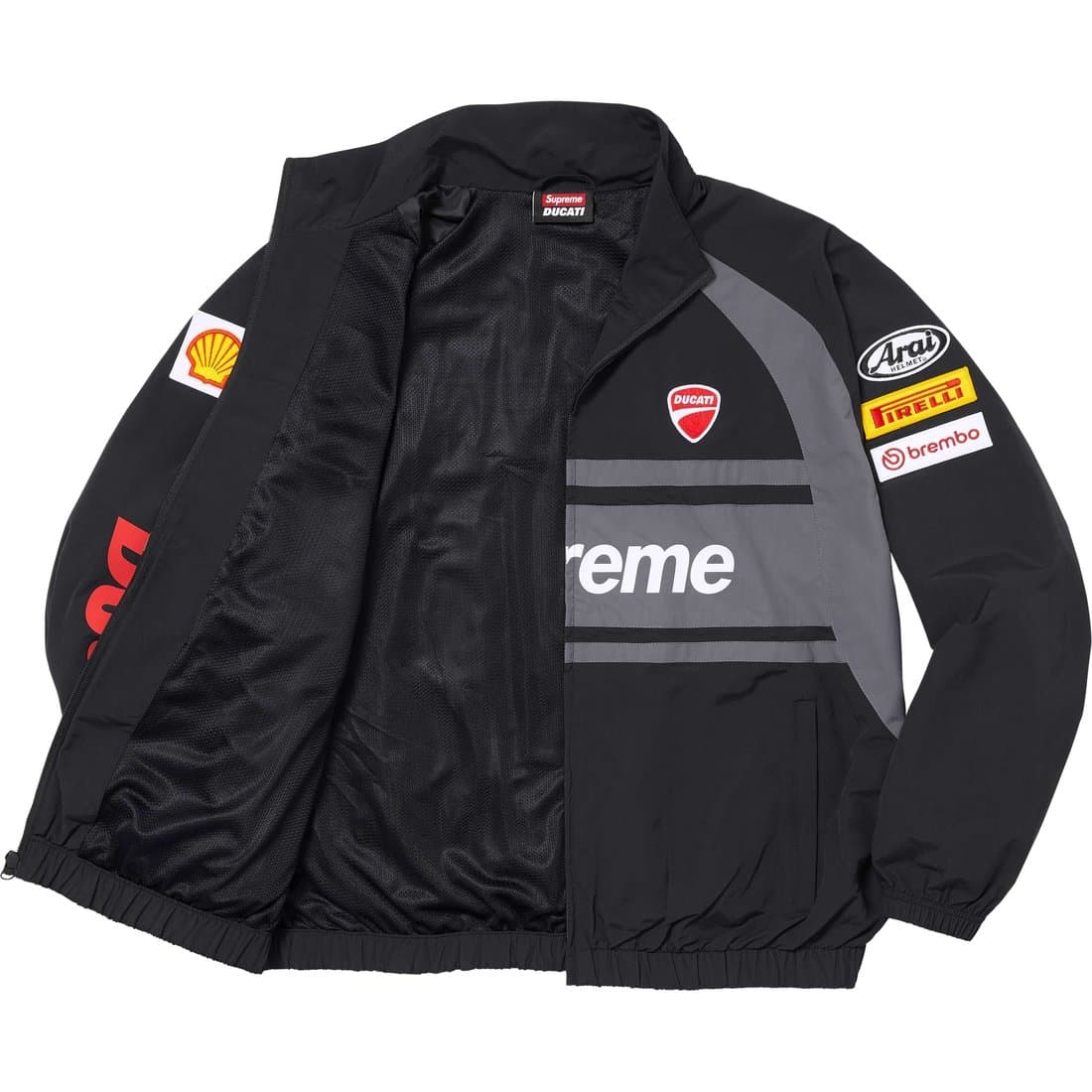 Supreme x DUCATI SS24 Track Jacket