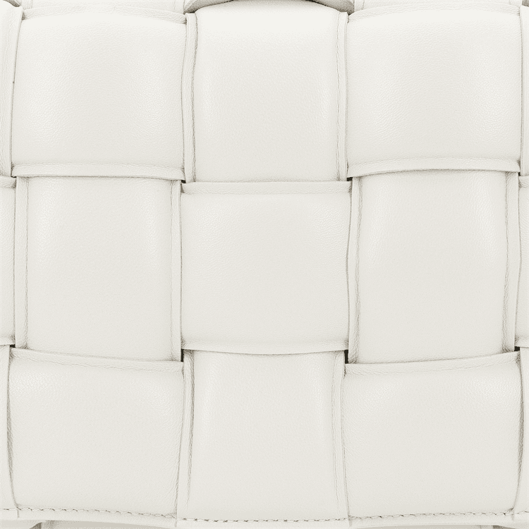 Bottega Veneta Cassette Chalk White