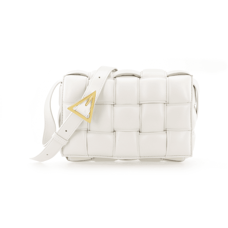 Bottega Veneta Cassette Chalk White