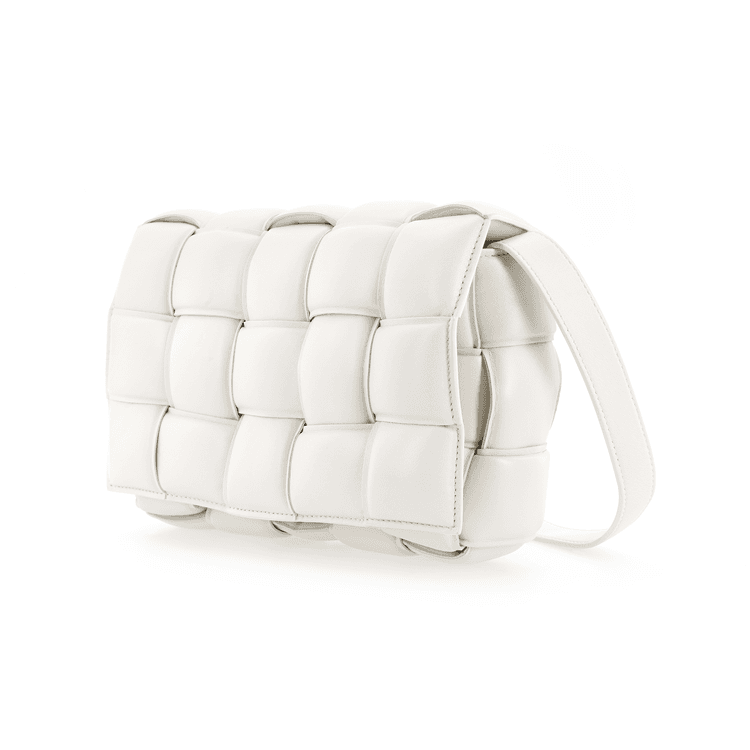 Bottega Veneta Cassette Chalk White