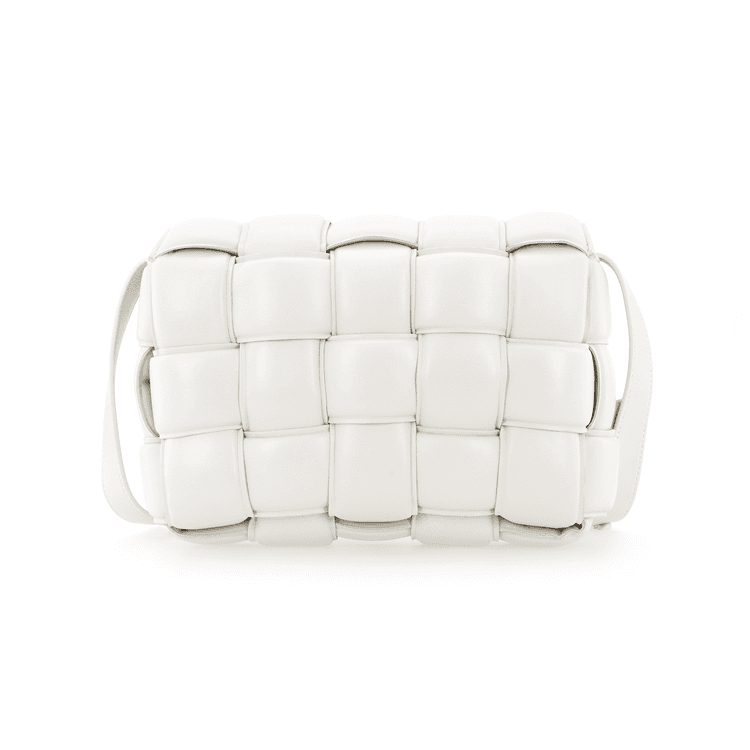 Bottega Veneta Cassette Chalk White