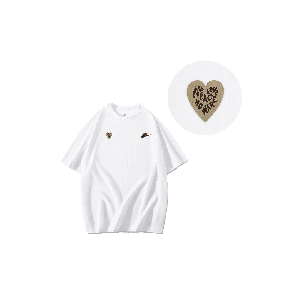 Nike Make Love Peace No War T-Shirt White