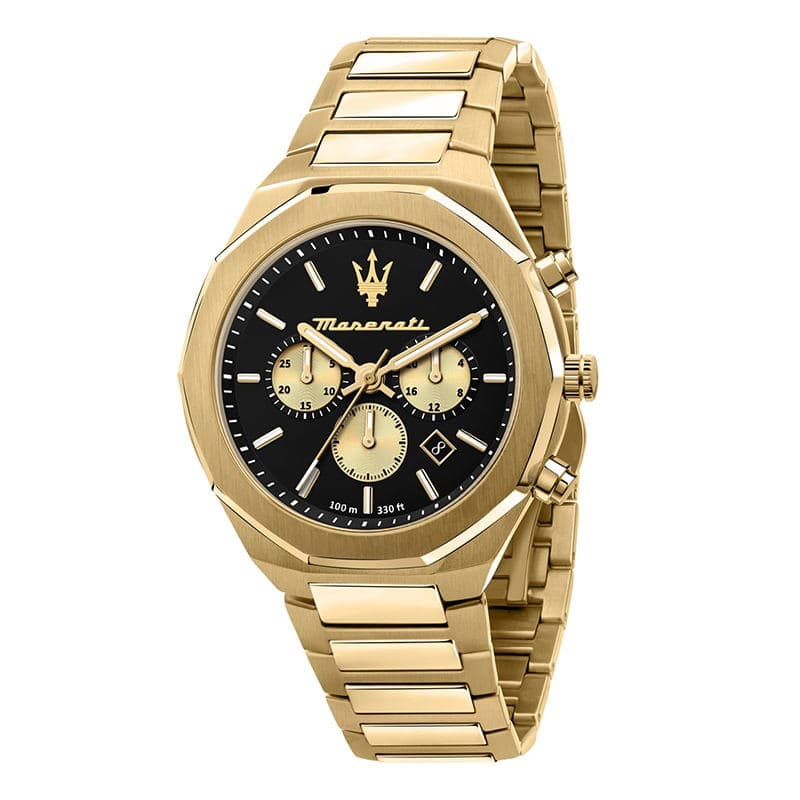 Maserati Black Gold Chronograph