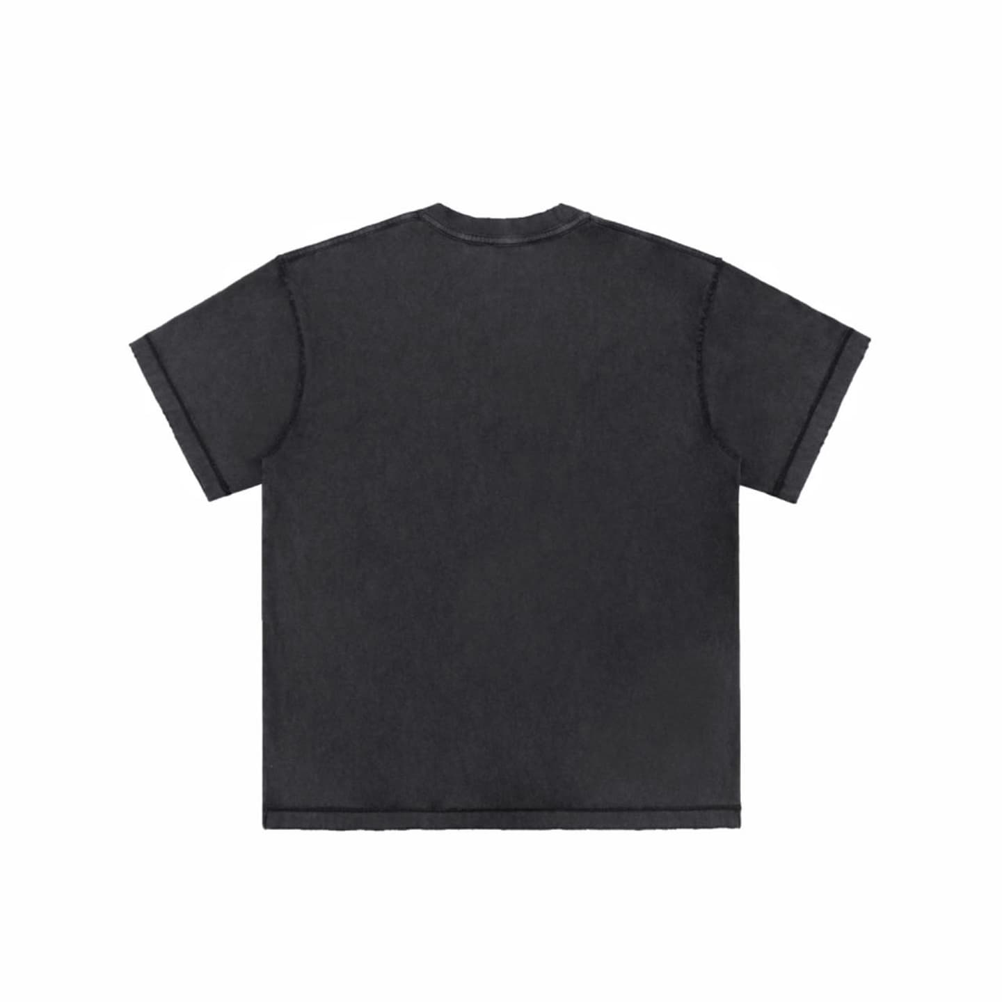 False Perception Simpson Shark Tee Vintage Black