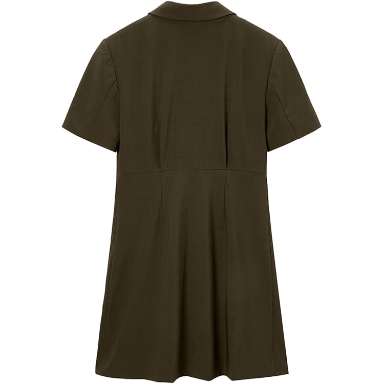 Peacebird Blazer Dress Brown