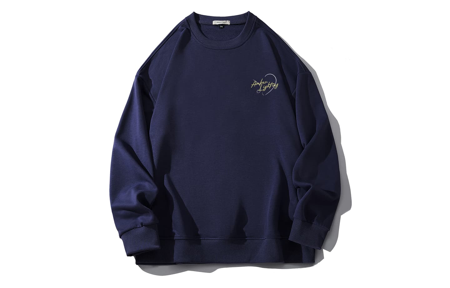 AMBER LIGHT Logo Patch Sweatshirt