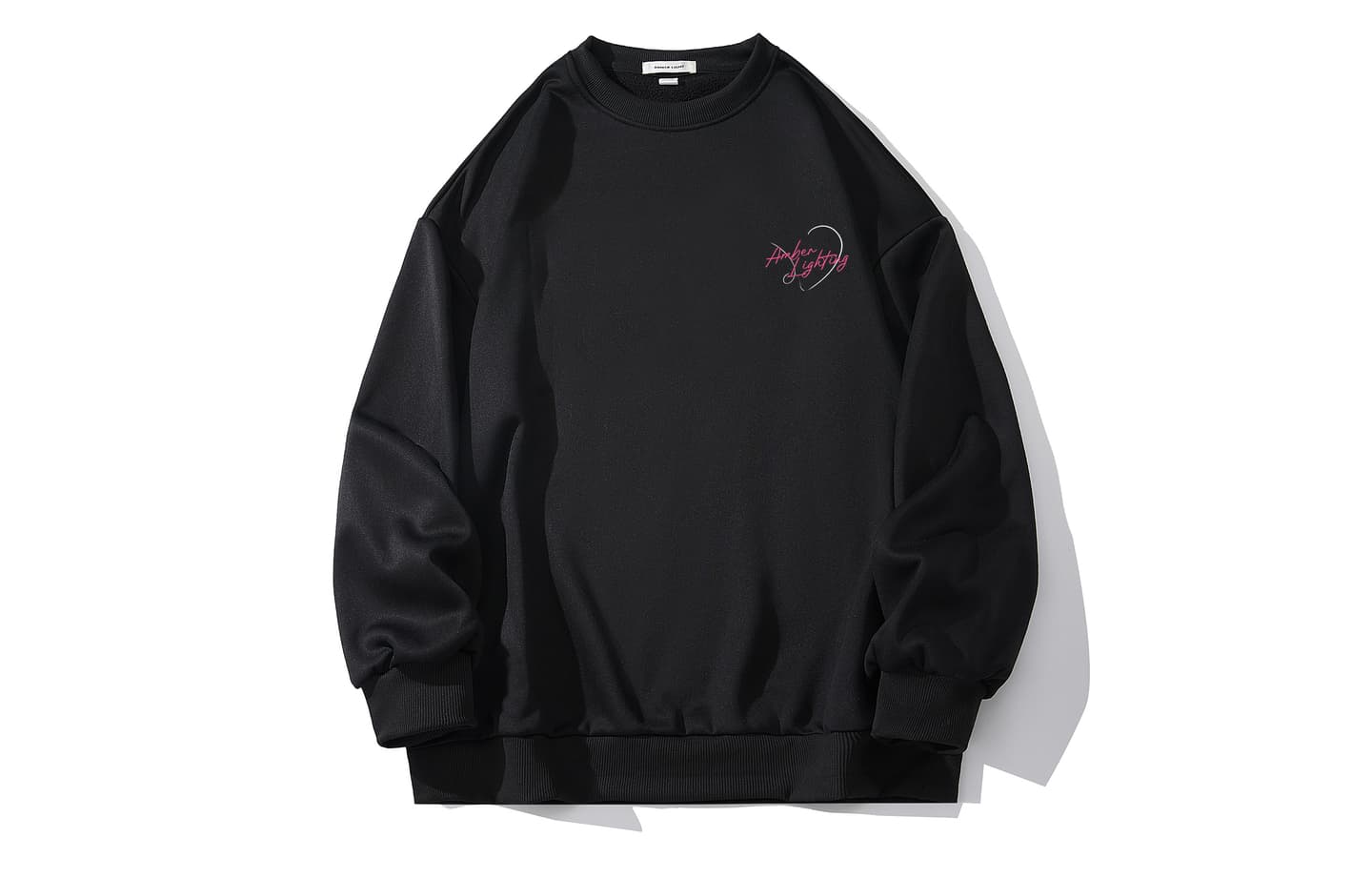 AMBER LIGHT Logo Patch Sweatshirt
