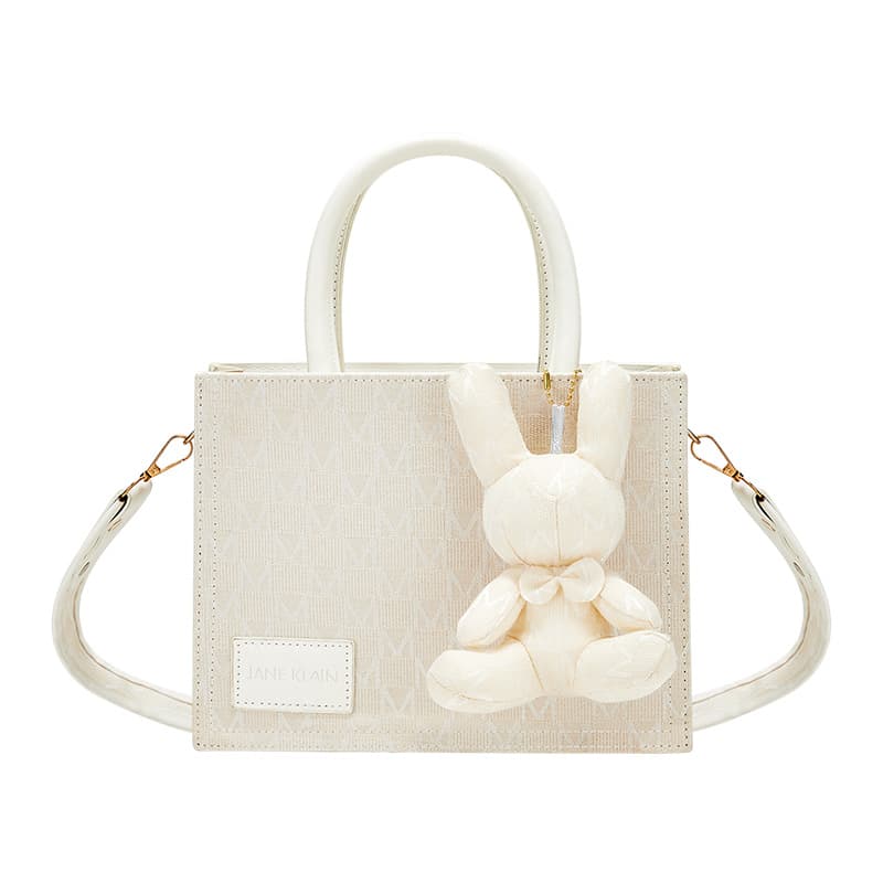 JANE KLAIN Classic Rabbit Tote Bag