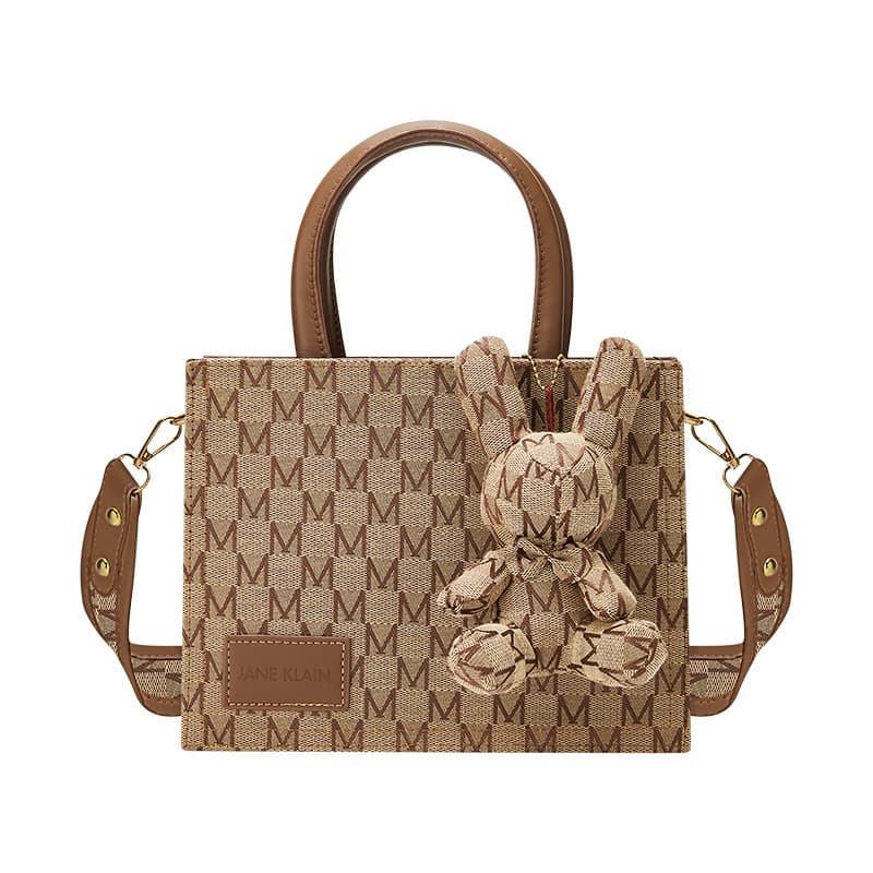 JANE KLAIN Classic Rabbit Tote Bag