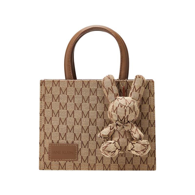 JANE KLAIN Classic Rabbit Tote Bag