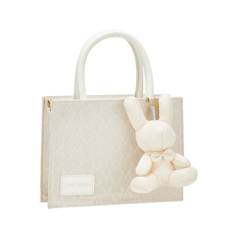 JANE KLAIN Classic Rabbit Tote Bag