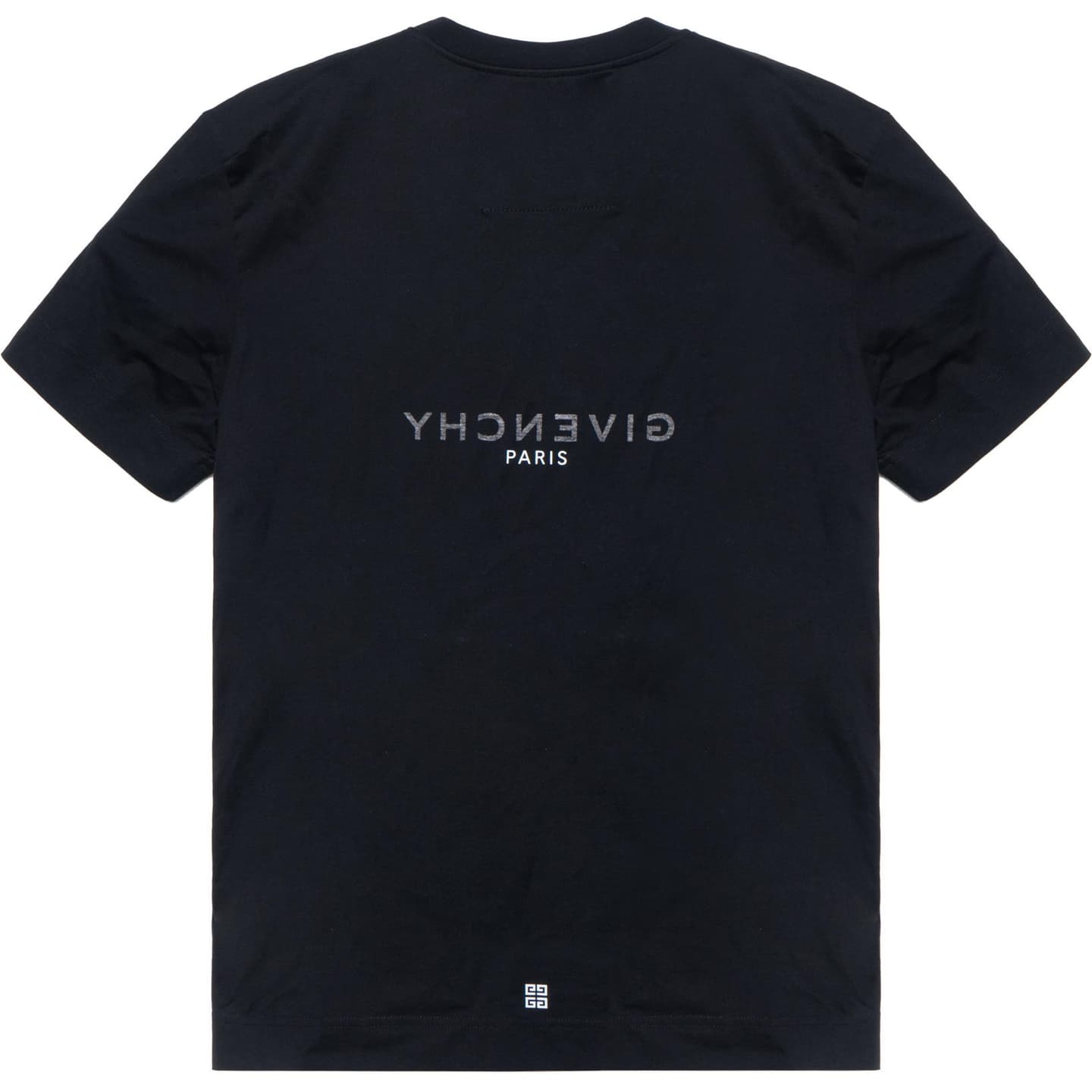 Givenchy SS21 Reverse Logo T-Shirt Black