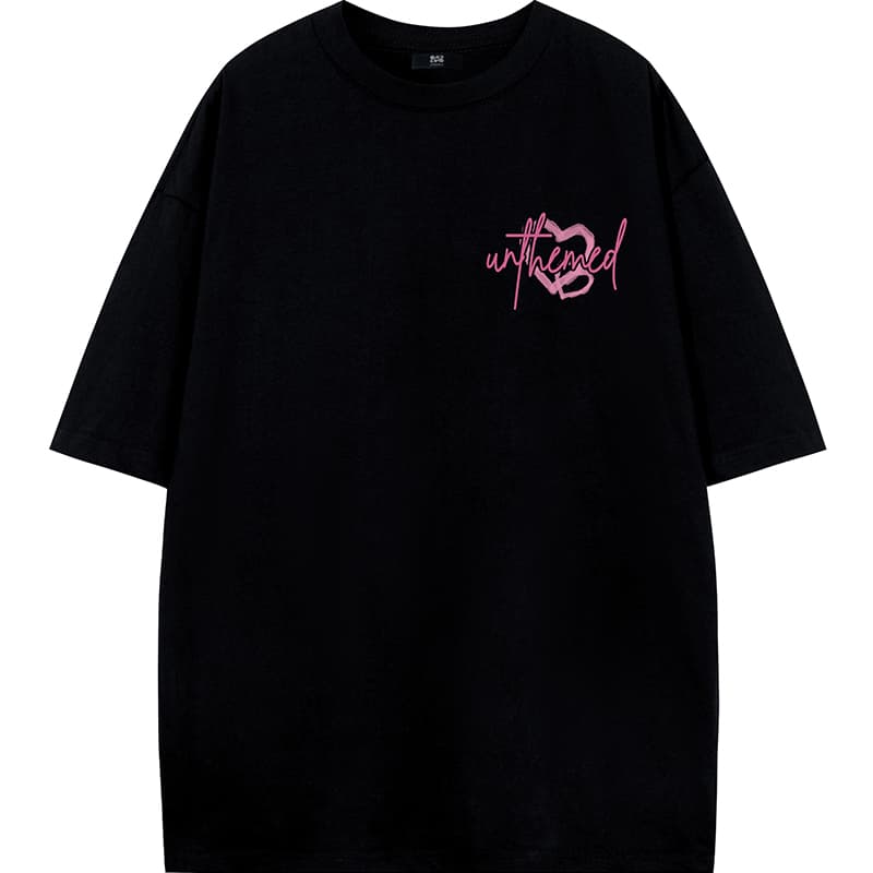UNthemed Graffiti Heart Wings Tee