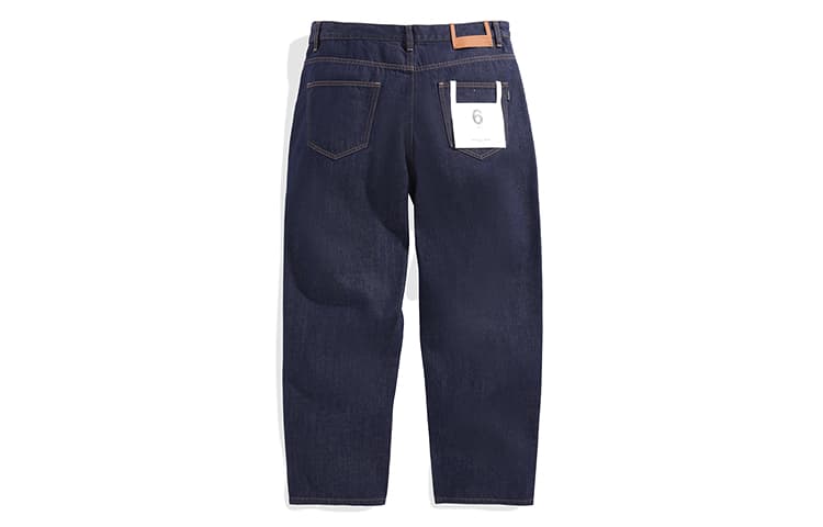 PEACEBIRD MEN Vintage Washed Denim Jeans
