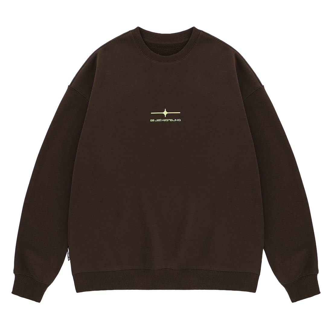 BJHG Lucky Star Knit Fleece Sweatshirt